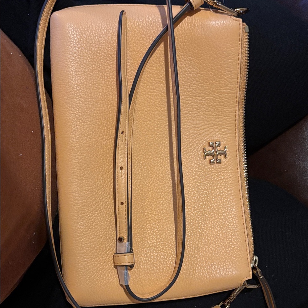 Tory Burch Beige Crossbody Bag Tory Burch Kira pebbled leather - Picture 7 of 7